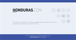 Desktop Screenshot of honduras.com